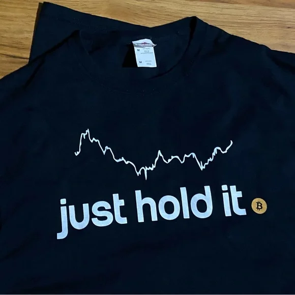 Fruit Of The Loom HD Cotton Crypto Stocks Bitcoin T-Shirt Size Medium - Picture 13 of 13